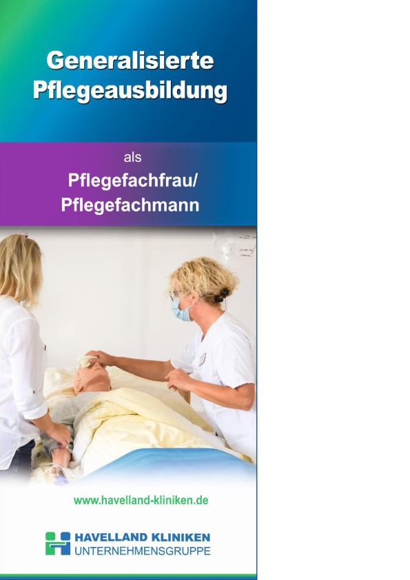 Flyer Generalistische Pflegeausbildung 2023