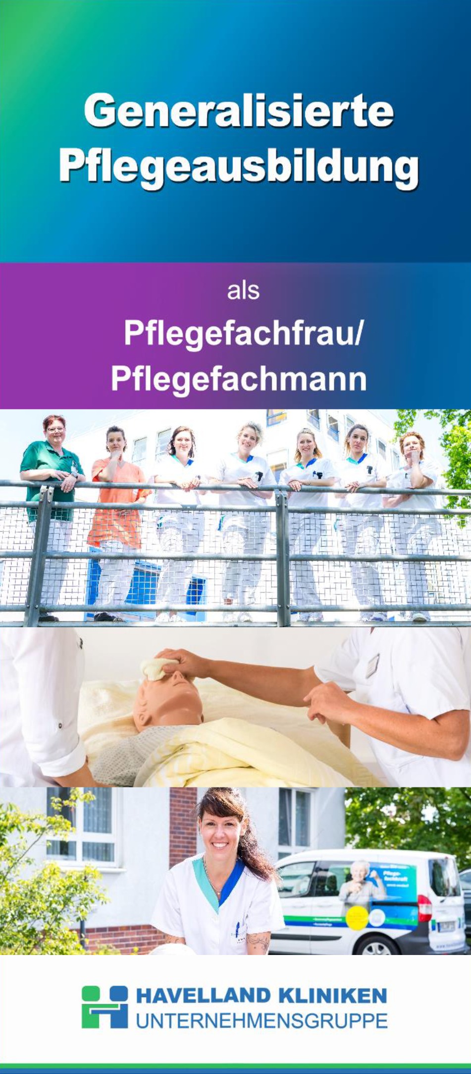 Flyer Generalistische Pflegeausbildung 2025